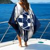 Monter-rey Football Crest Art Printed Beach Towel, Super Soft Microfiber, Perfect Gift Birthday, for Pool, Beach, Travel, for family and friends