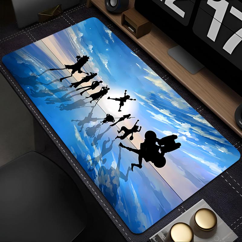 

90x40cm Mouse Pad one piece Anime Gaming Accessories Varmilo Keyboard Pad Desk Mat Gabinete Gamer Carpet XXL Mousepad Mouse Mat 30x60x0.2cm