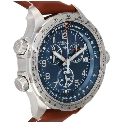 Hamilton Khaki Aviation X-wind Quartz Men's Watch H77922541 (Officially Imported) with Official Warranty
