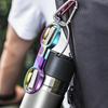 1 Piece  Mini Stainless Steel Folding Scissors Multi-Functional Pocket Knife with Metal Handle for Travel Office Use