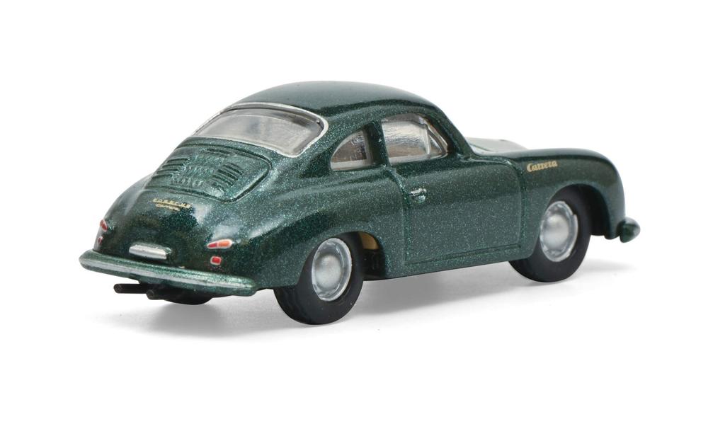 Schuco Porsche 356 Coupe Green Schuco Diecast Car 1/87