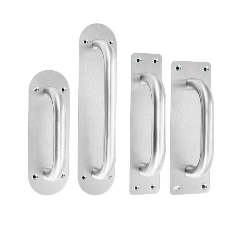 Furniture Handle Heavy Duty Barn Door Pull Stainless Steel Gate Door Handle Door Plate Handle  Push