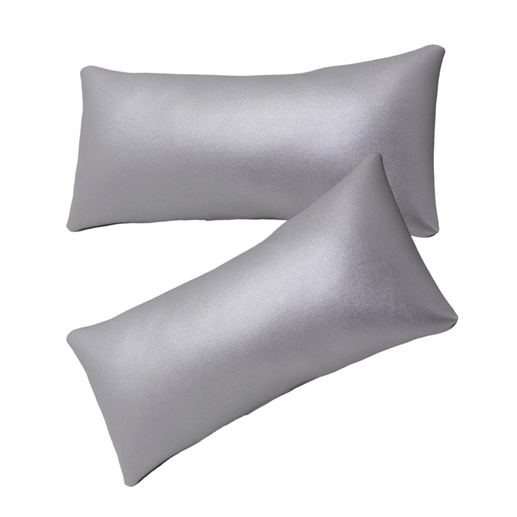 Pack of 2 PU Leather Jewelry Display Pillows Watch Pillows Watch Display Pad for Bracelets Watches Bangle Exhibits