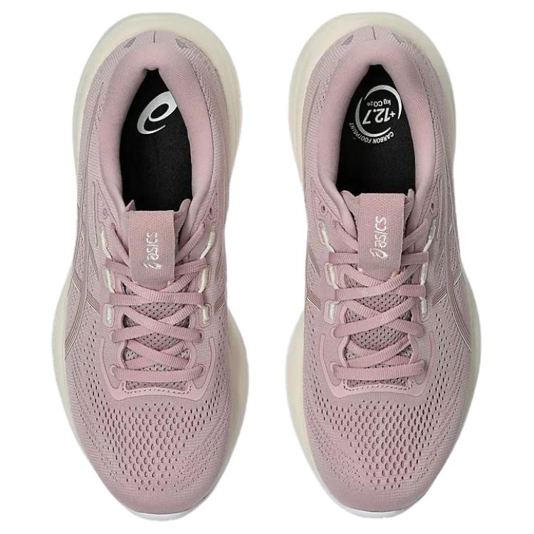 ASICS GEL CUMULUS 28 Abrasion Resistant Breathable Running Shoes Women's Pearl Powder 1012B916-700