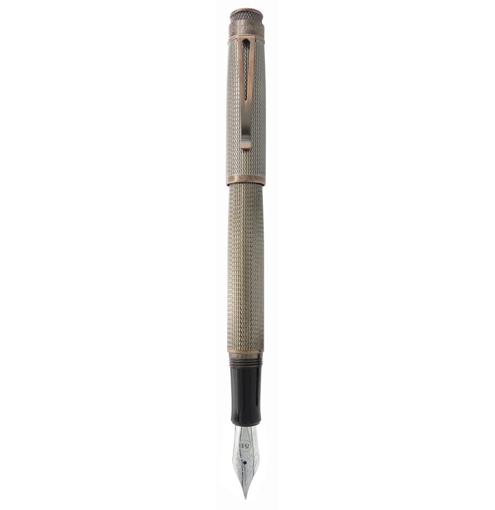 Retro 1951 Tornado Vintage Metalsmith Fountain Pen by Douglas VRF-2120-F