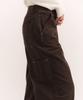 MUSINSA STANDARD WOMAN 11W Corduroy Wide Carpenter Pants [Brown]