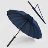 Simple Samurai Umbrella with Long Handle Japanese Umbrella Katana Chinese Household Straight Rod Umbrellas Windproof Rain Gear