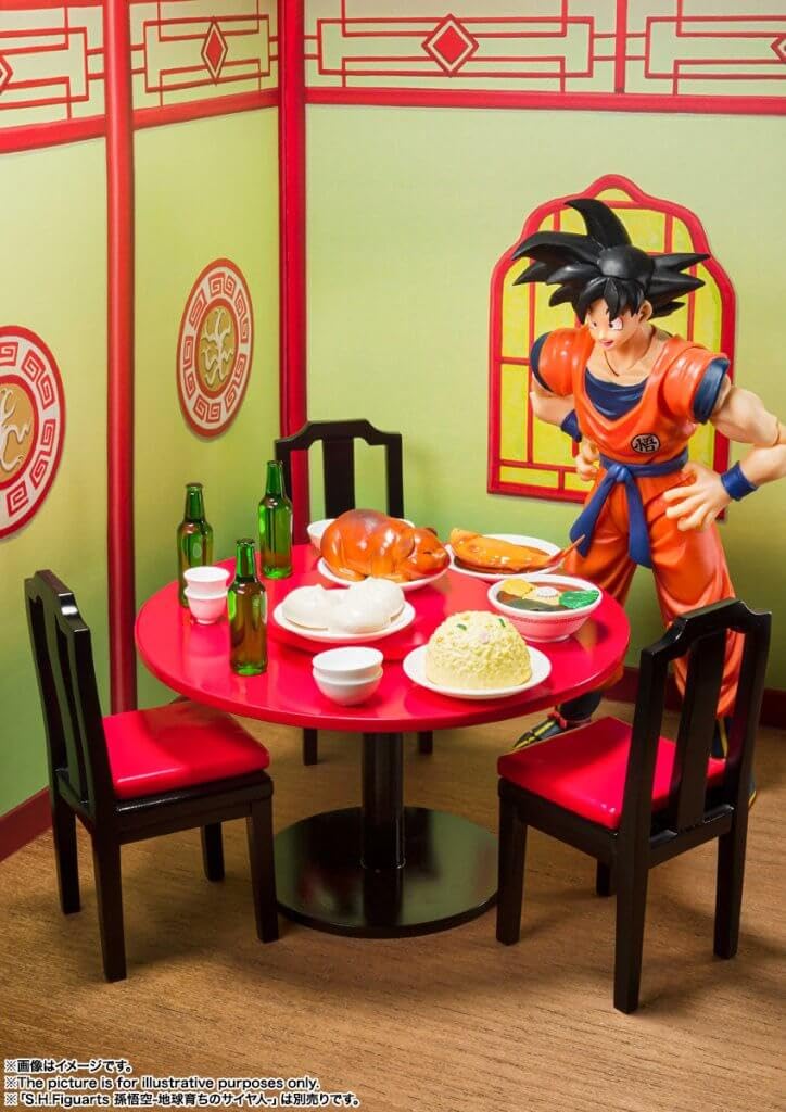 TAMASHII NATIONS Dragon Ball Z Son Belly Eighth Set Приблизительно 200 мм окрашенная подвижная фигурка SHFiguarts Гоку из ABS и ПВХ