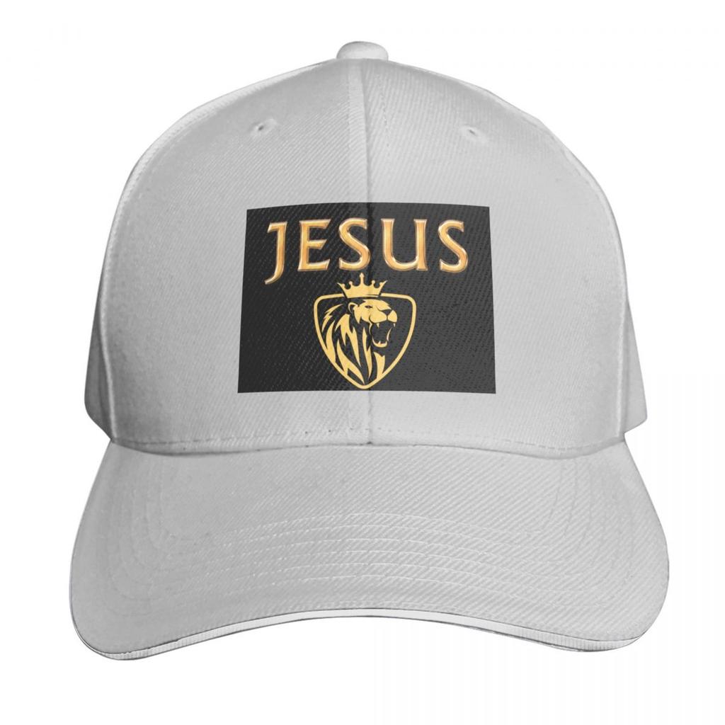 JESUS LION OF JUDAH Baseball Cap Sun Hat For Children funny hat birthday black Unisex Womens