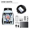 Customized D-Doraemones Backpacks Men Women Basic Bookbag for College School Manga Bags