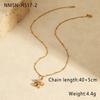 Pendant Style Necklace Fashionable Popular Jewelry Fashion Zircon Stainless Steel Women's Sporty Necklace Pendant Necklace