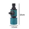Mangueira de Jardim Tubo Torneira em Linha Válvula de Fechamento Conexão Irrigação de Rega Conector Rápido Com Válvula Gadget de Jardim