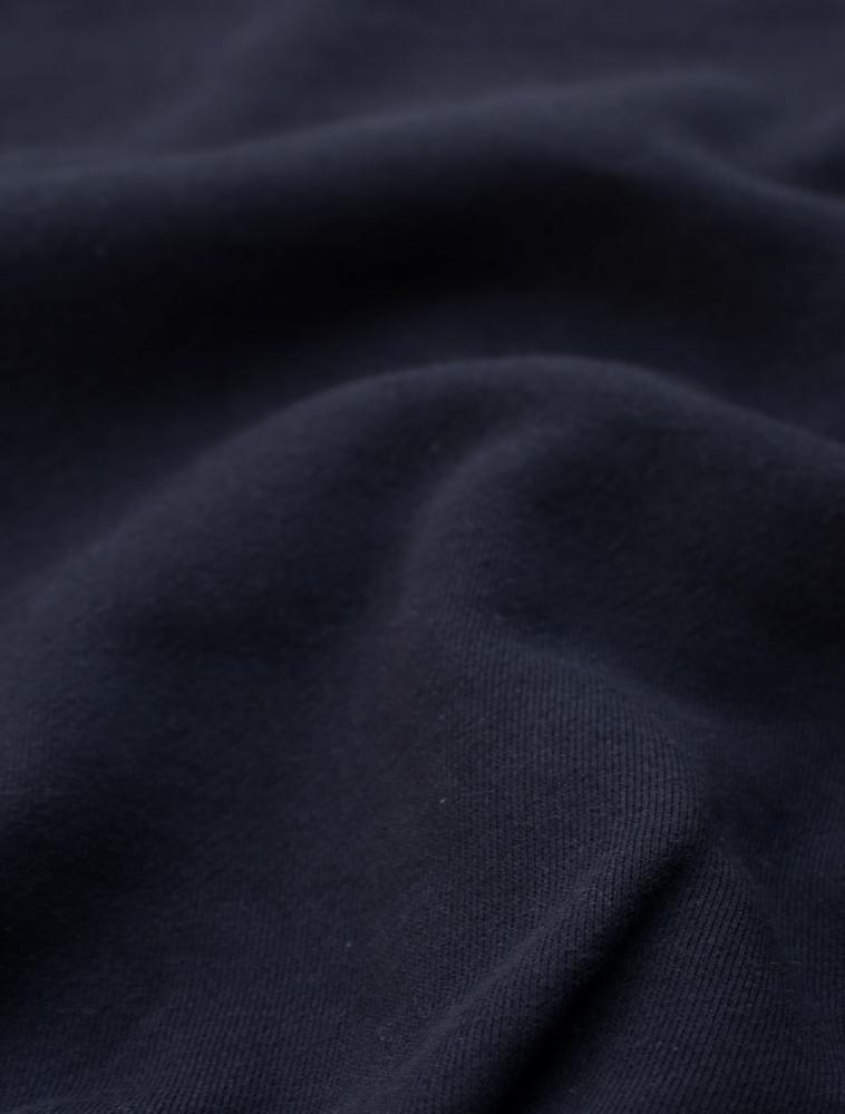 LA MAISON STUDIO [Fleece Line Selection] Women'S Crop Bear Friends Embossed Embroidery Sweatshirt Navy (Fcb3Ts355W)