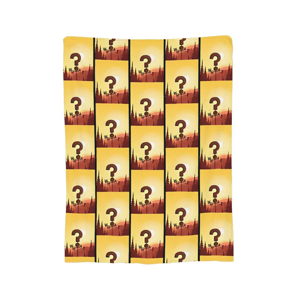 Gravitys Falls Bill Cipher Blanket Flannel  Super Warm Throw Blankets for Bedding Couch Bedroom Quilt