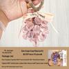 Crystal Grape Essential Oil Cold Process Soap Pendant – Long-Lasting Fragrance, Handmade Birthday Gift