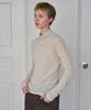 Simeteuligpeosenteu Wool Turtleneck Top / Light Beige