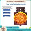 Type 400 LED Solar Flashing Light: Yellow and Red Warning Light for School Intersections