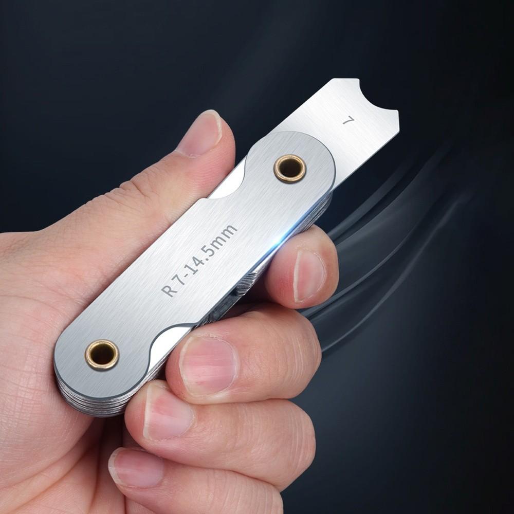 Stainless Steel Sample R Gauge Screw Pitch Center Measurement  Industrial Measurement