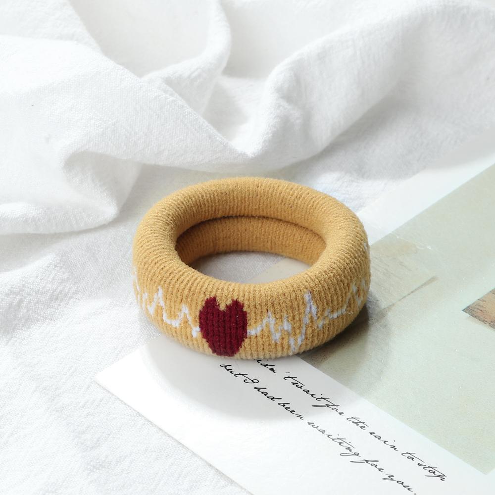 5PCS/Set Cute Colorful Thick Hair Bands Daisy Elastic Girls Rubber Band Headwear Hair Accessories Scrunchies Women Holder Gifts