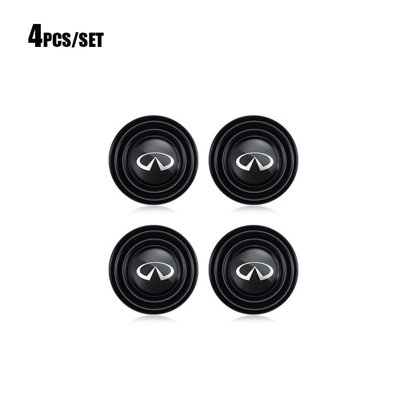 Car Door Shockproof Silicone Gasket Buffer Pad Accessories For Infiniti QX55 QX50 QX60 Q50 Q70L QX30 QX80 Q60 Q70 QX70 Q30 Q60S UU555