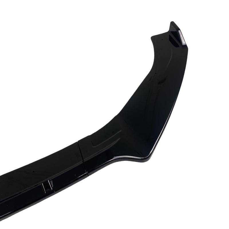 3 Pcs Gloss Black Car Front Bumper Lip Splitter Diffuser For Seat Leon MK3.5 S/S S/C S/T Cupra FR 2017-2020 LCI Tuning Bodykits