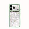 Applicable to Apple 17Promax spring flower kitten transparent mobile phone case iPhone16/15 anti-drop ins female 14