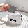Cute Lace Bow Coin Purse Portable Cosmetic Storage Bag Women's Wallet Key Makeup Lipstick Pouch Headphone Organizer Clutch Bags