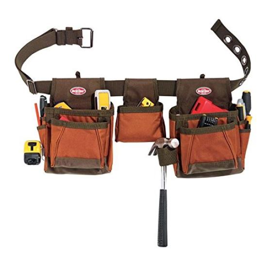 

Сумка для инструментов Bucket Boss Handyman Rig с ремнем (Сумка для талии) красный