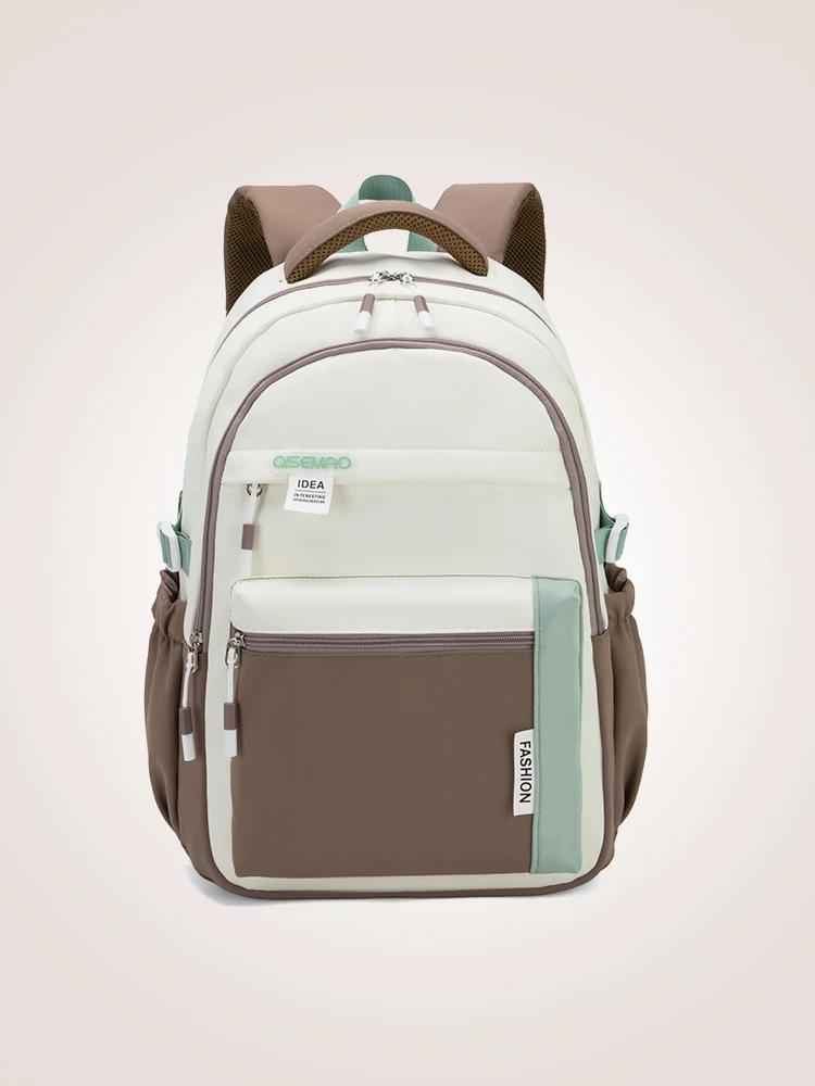 Schoolbags Junior High School Girls High-Looking Niche Ins Style   K-Style Brand Primary School Students Backpack