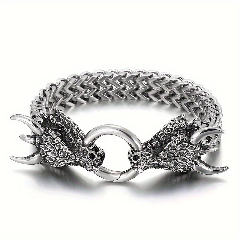 Versatile Dragon Head Bracelet, Simple Temperament, Retro Trend Fashion Accessory