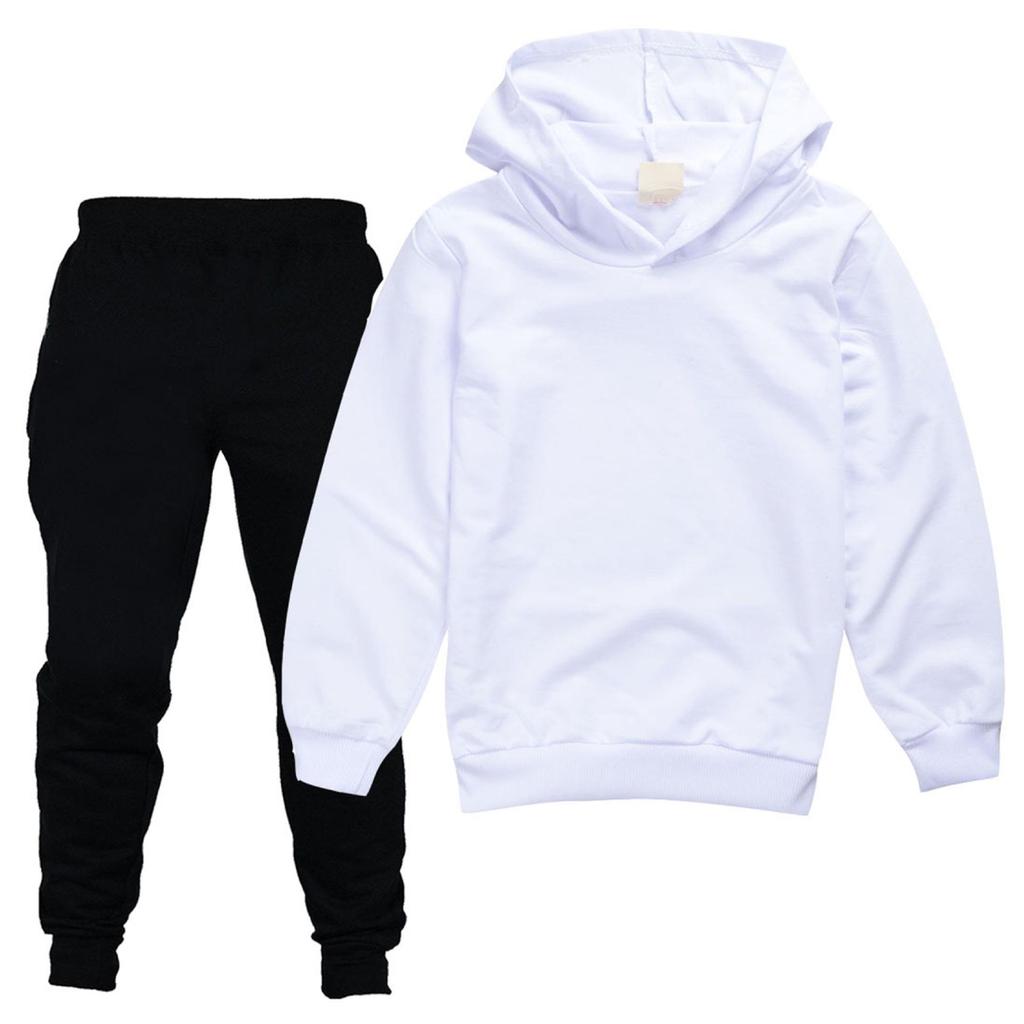 Kids' Hooded Sweatshirt & Pants Set - Spring/Autumn Collection A4007