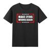 Make Lying Wrong Again Patriotic Political Us Flag TShirt