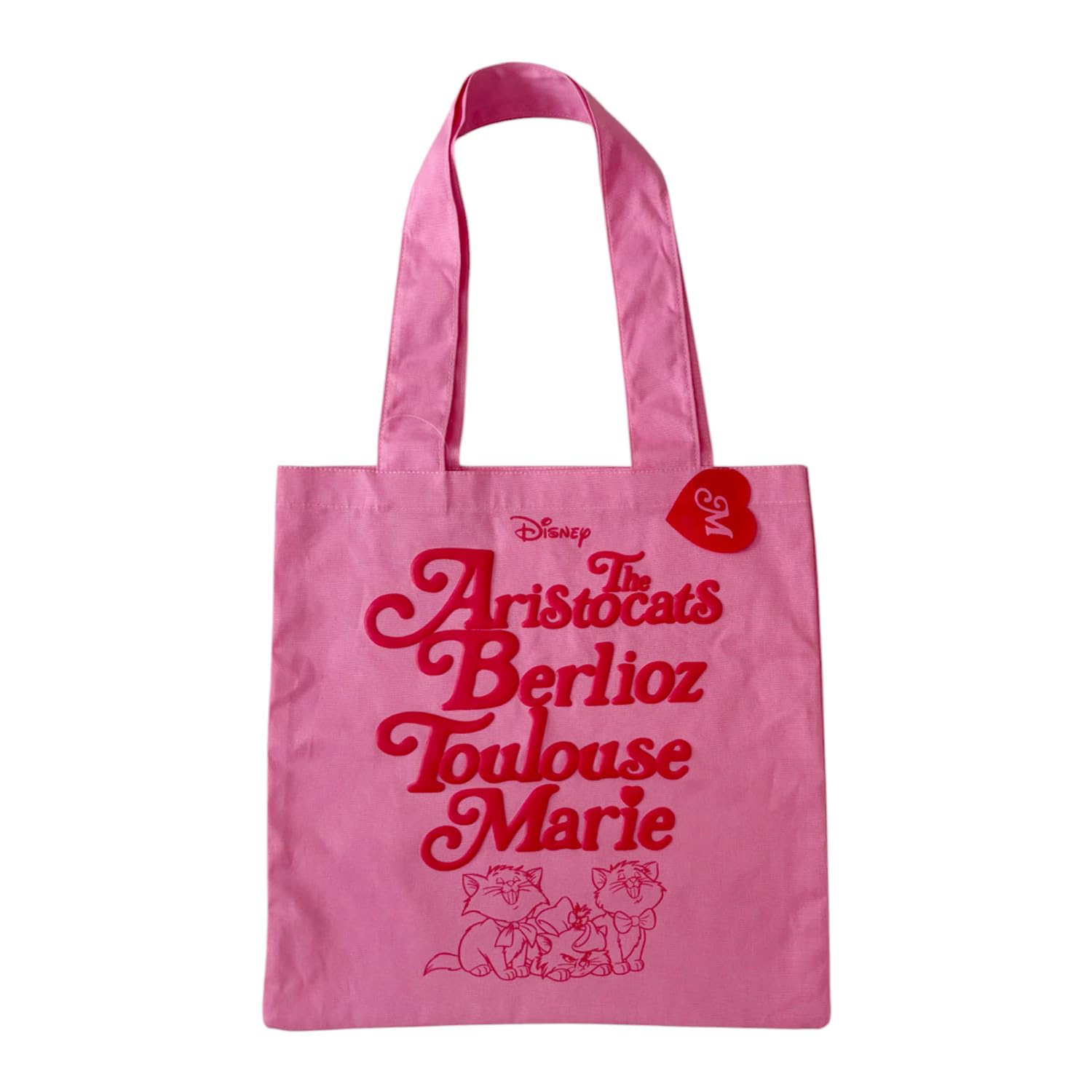 Маленькая Планета Дисней Ностальгическая Сумка-тоут Pucca, Коты-аристократы, Розовый и Красный, DS7012N
