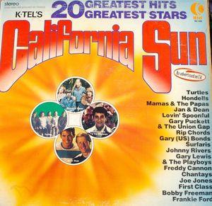 

LP Record VARIOUS KTels California Sun NU9080 KTel 1976 UK Rock Used