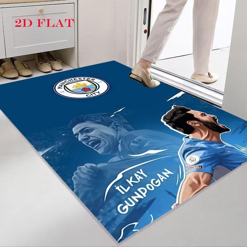 Royal MCFC Crown Carpet Rug for Living Room Bedroom Home Sofa Decoration,Kids play Nonslip Floor Mat