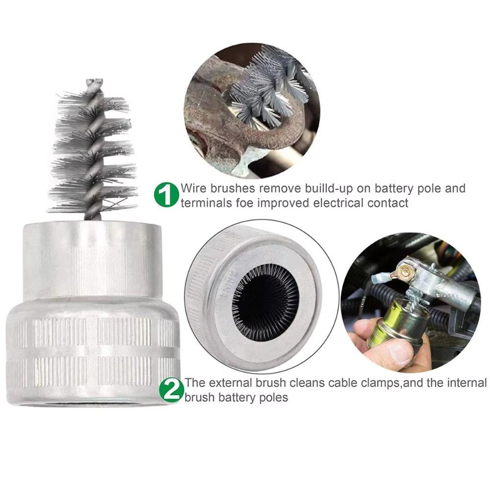 Anti Corrosion Design Battery Terminal Cleaner Battery Maintenance Tool  Car Battery Cleaning