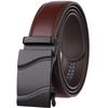 1Pcs Fashion Automatic Buckle Belt, Korean Version Of Men'S Belt, Two-Layer Cowhide Ly36-31703-1