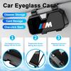 Auto Sun Visor Glasses Box Sunglasses Clip Card Ticket Holder Pen Case For BMW M E30 E39 E46 E90 E93 E60 F10 M5 M6 M7 X4 X5 X1