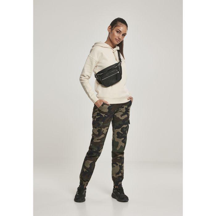 Pantalon Cargo Femme - Urban Classics - TB3047 - Taille Haute - Multicolore - Camo