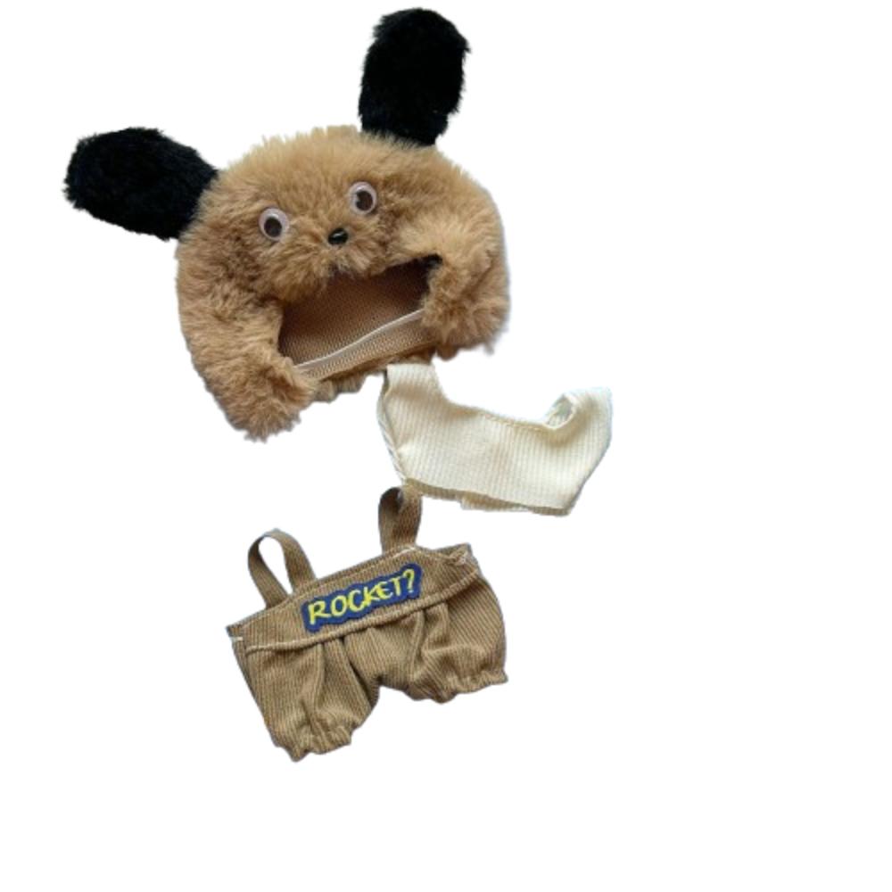 1 Set Princess Skirt 10cm Cotton Doll's Clothes Strap Pants Toy Accessories Cotton Doll Outfit Dress Multi Color Outfit