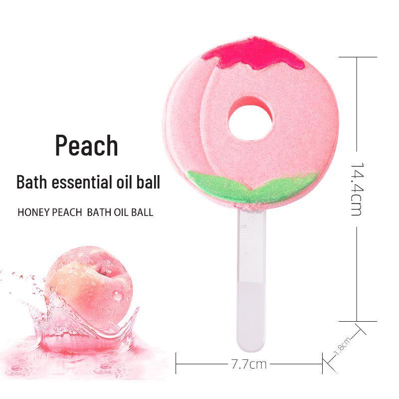 Fruit Essential Oil Bubble Bath Bomb for Kids - Multi-Bubble Bath Ball