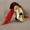 Medieval Greek Corinthian Helmet With Plume Spartan Helmet Prop Replica Roleplay Cosplay Gift Item