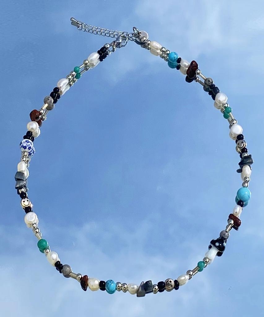 Runds Multi Bead Necklace 03