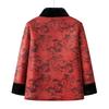 Women's Floral Embroidered Winter Fleece-Lined Padded Jacket