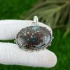 Oval Natural Tibetan Turquoise No Stone 925 Silver Trendy Wife Pendant Jewelry