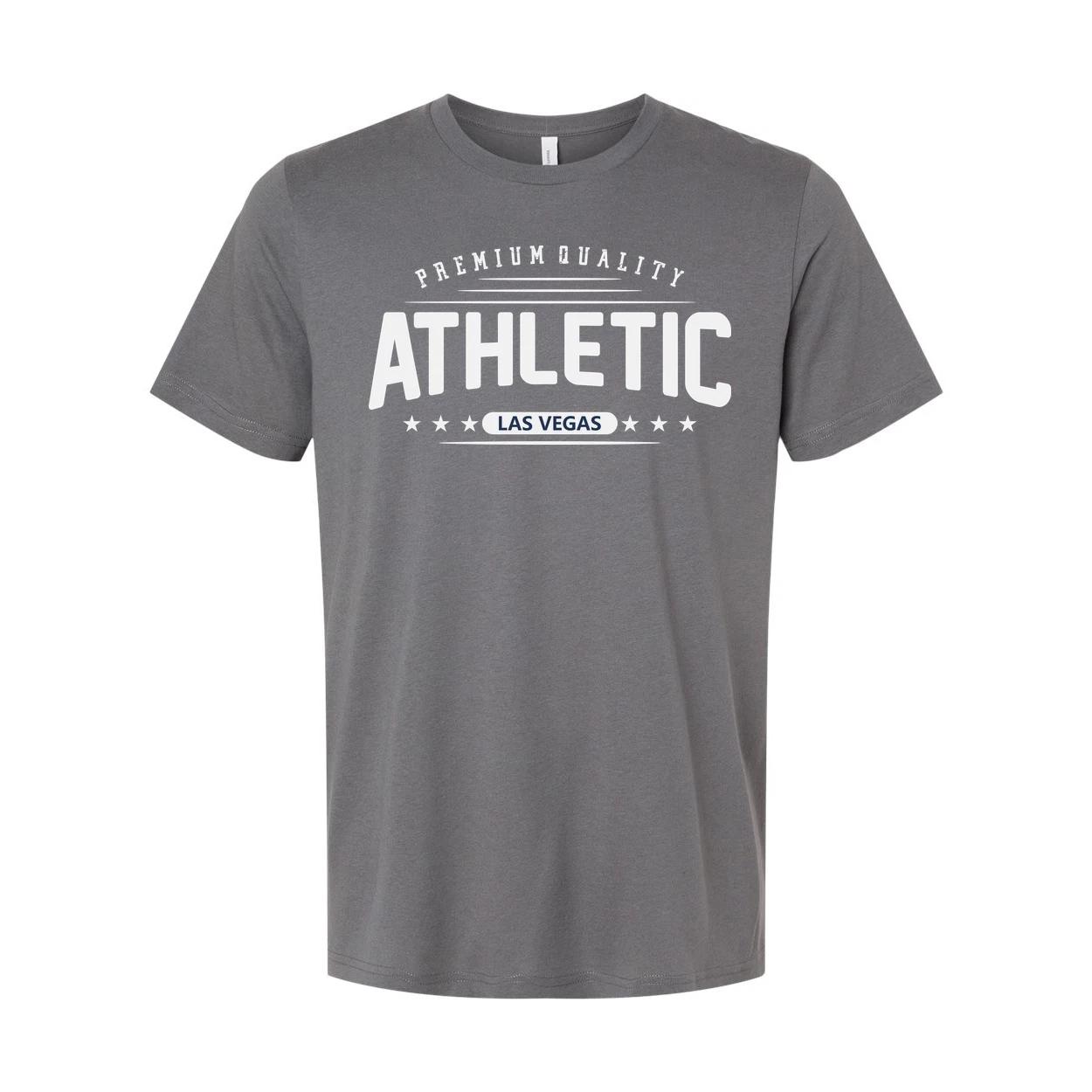 Athletic Graphic T Shirt Las Vegas Premium Quality Unisex Tee Short Sleeve Casua S