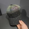Empty top point drill simple solid color cotton baseball cap for men and women versatile breathable sunshade sun protection sports and leisure too