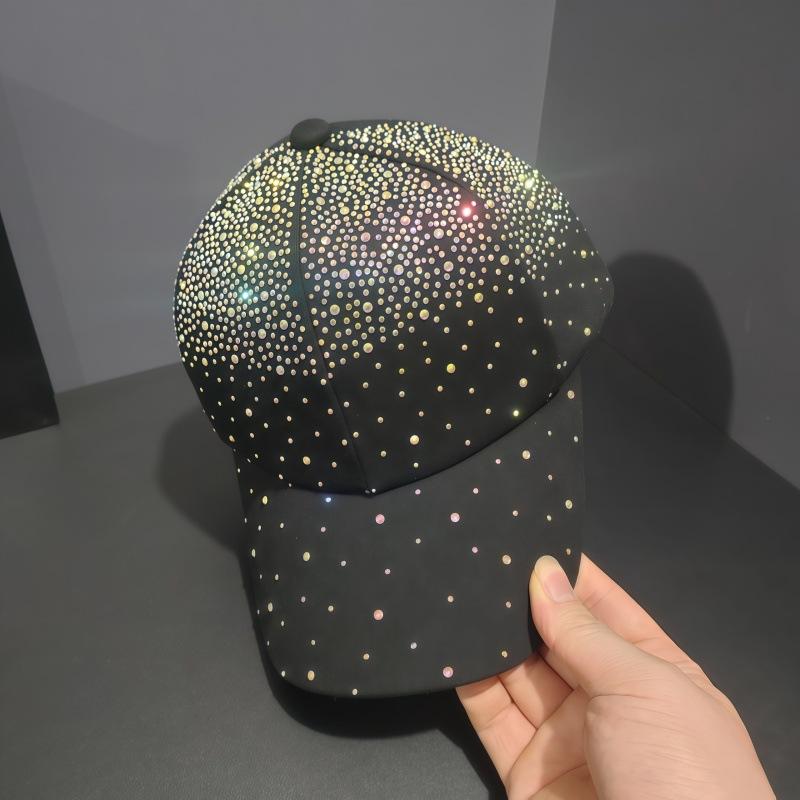 Empty top point drill simple solid color cotton baseball cap for men and women versatile breathable sunshade sun protection sports and leisure too