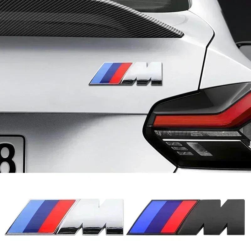 89mm ABS Car Trunk Rear Emblem Sticker For Bmw M E46 E39 E92 E90 E60 M5 E36 F30 X3 X5 X6 F10 F20 E30 E61 F03 E65 Car Accessories