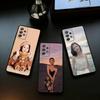 Chinese A-Actress Chen Duling Phone Case For Samsung Galaxy A73,A72,A71,A70,A53,A52,A51,Soft Silicone Black Cover